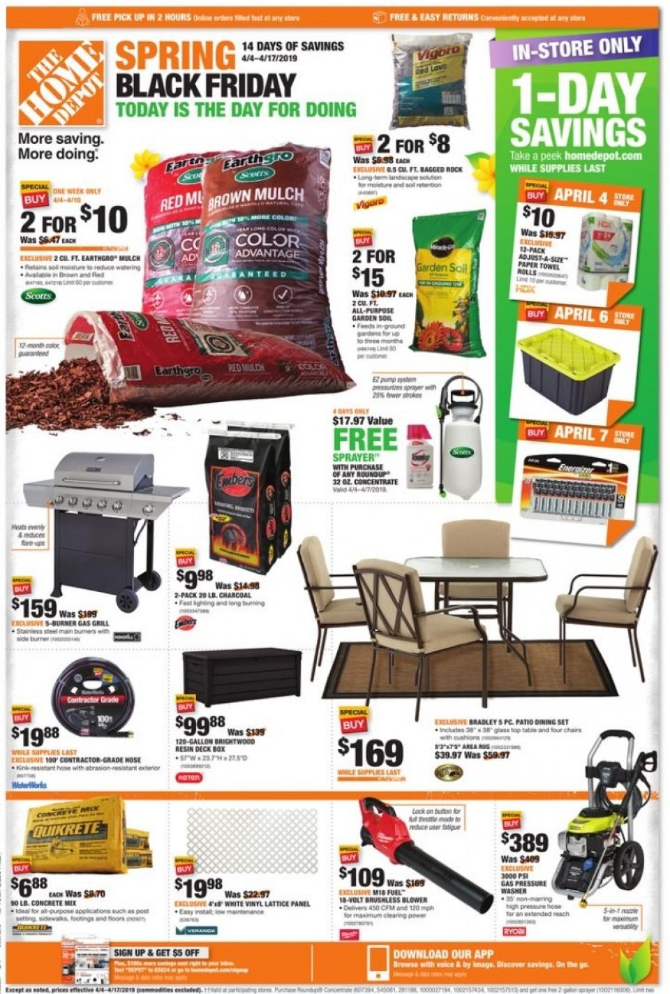 Home Depot Ad April 4 17 2019 Weeklyads2