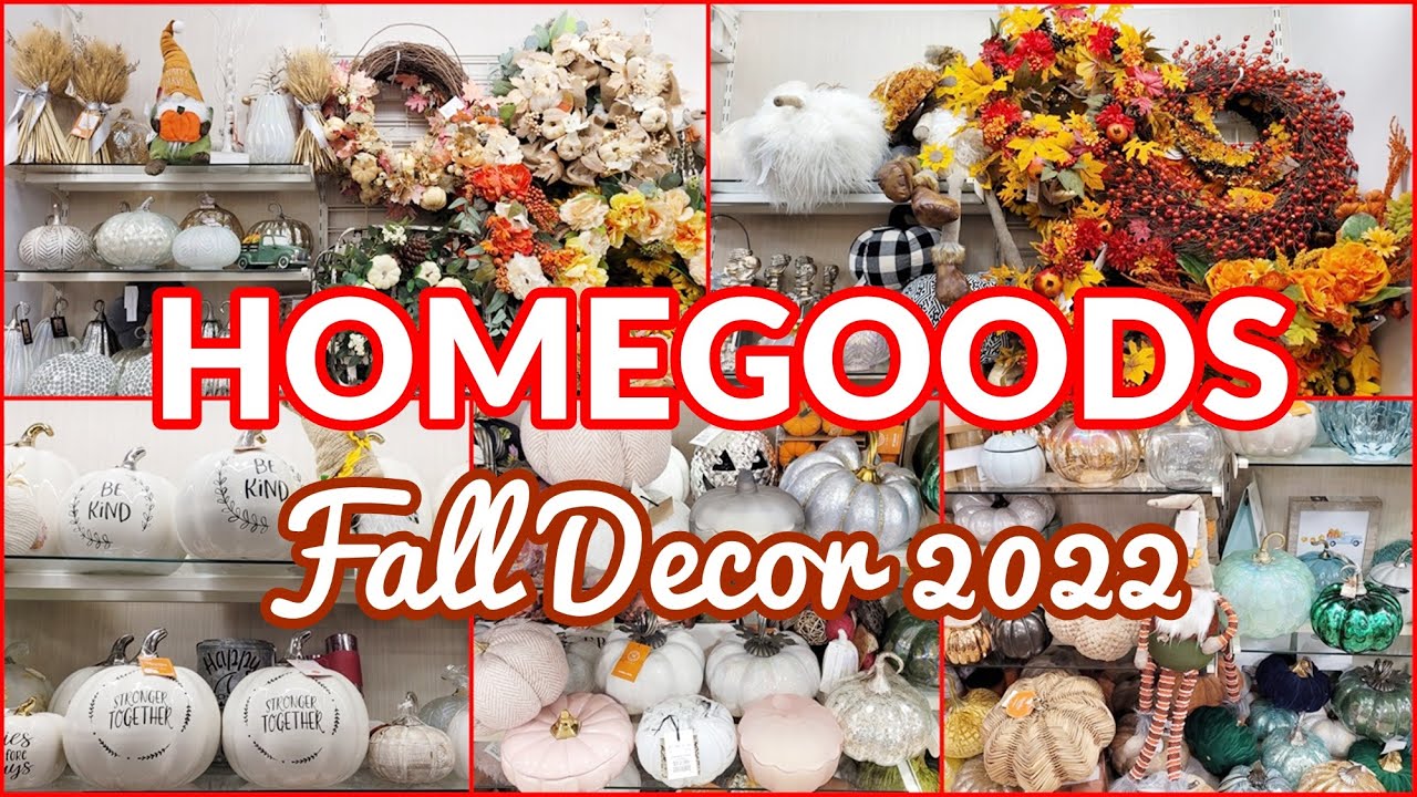 Homegoods Fall Decor All Things Autumn At Homegoods 2022 Youtube