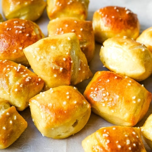 Homemade Soft Pretzel Bites