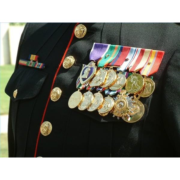 How To Build A Rack For Military Medals Synonym