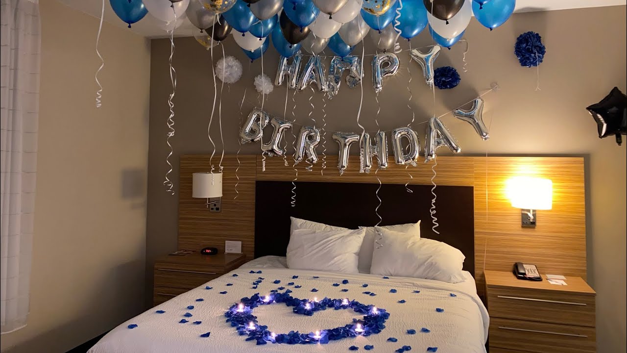 How To Decorate A Hotel Room For Her Birthday Decorhj