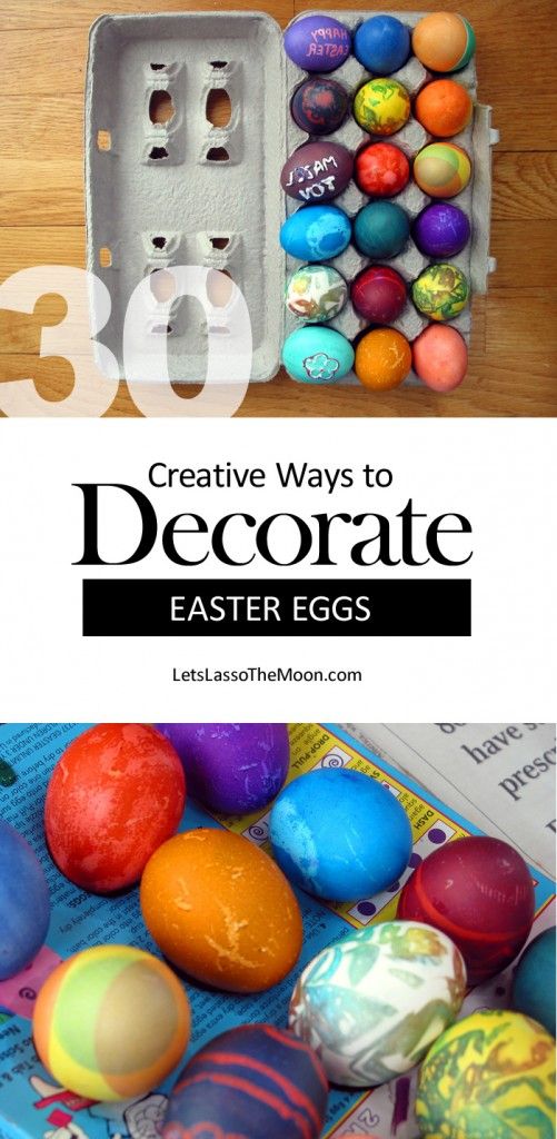 How To Decorate Easter Eggs 30 Creative Ways To Play Easter Eggs