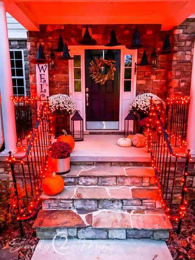 How To Decorate Your Front Porch For Halloween On A Budget 21 Easy And