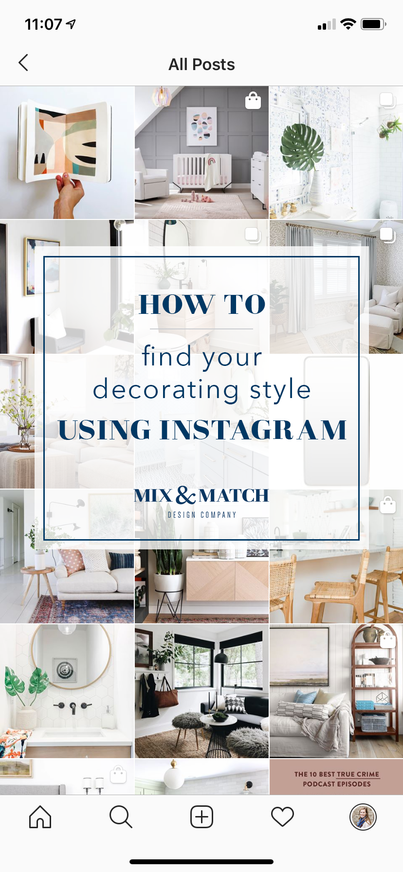 How To Find Your Decorating Style Using Instagram