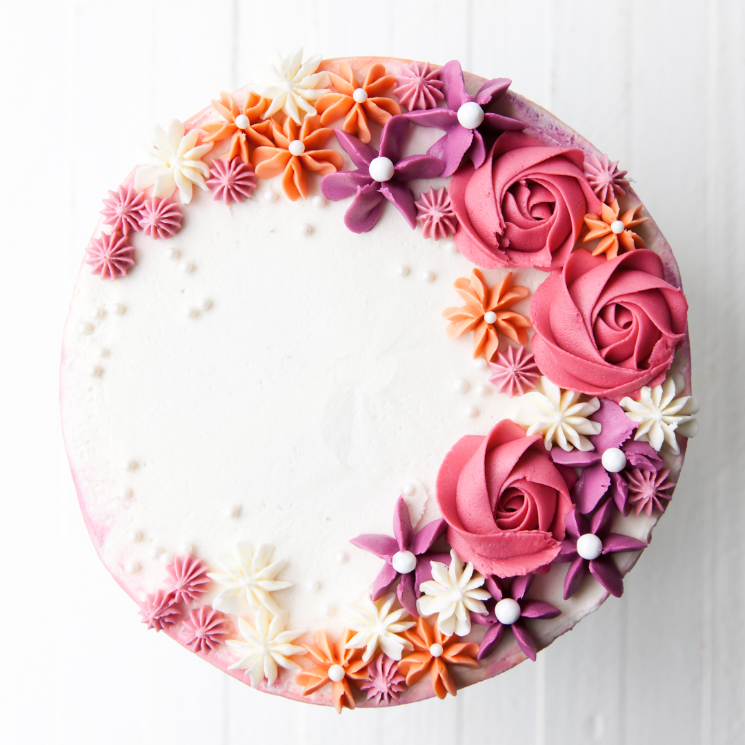 How To Make A Buttercream Flower Cake Style Sweet