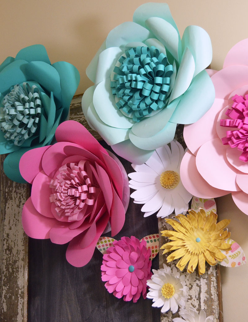 How To Make Huge Paper Flowers Create And Babble