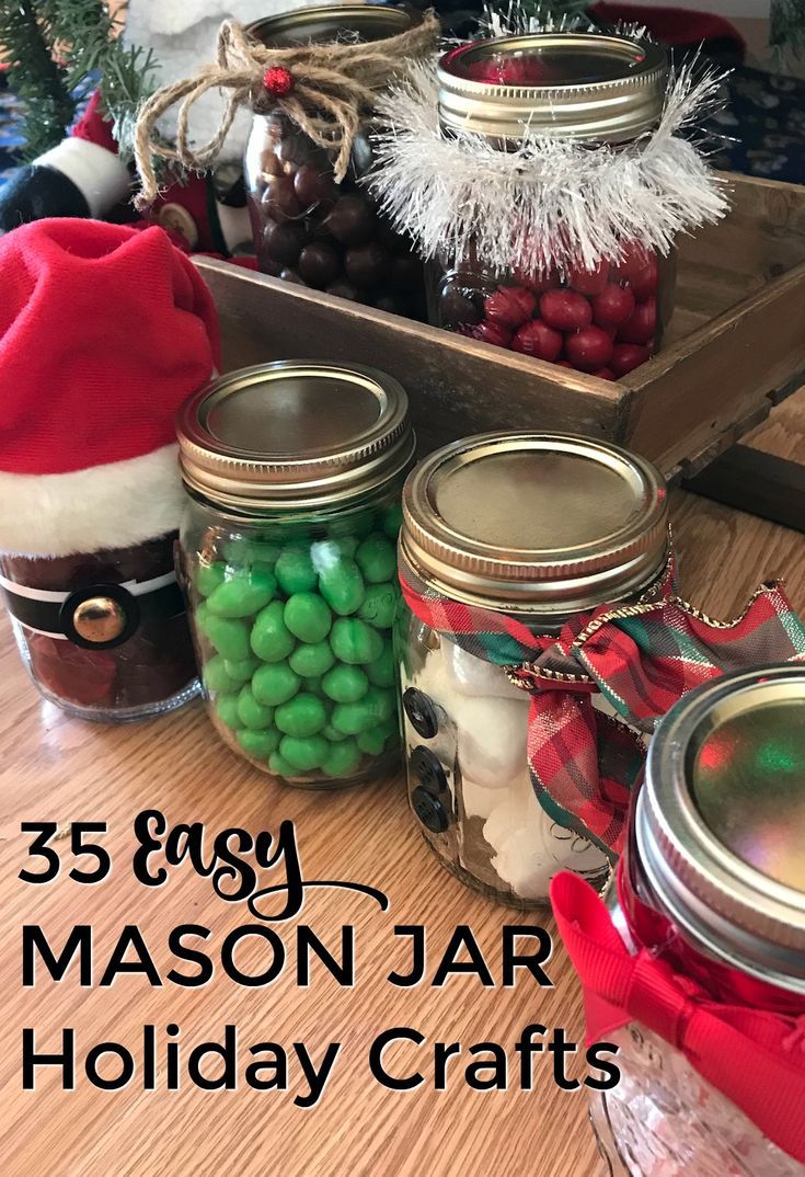 Incredible Mason Jar Christmas Crafts Ideas Adriennebailonblogsgfn