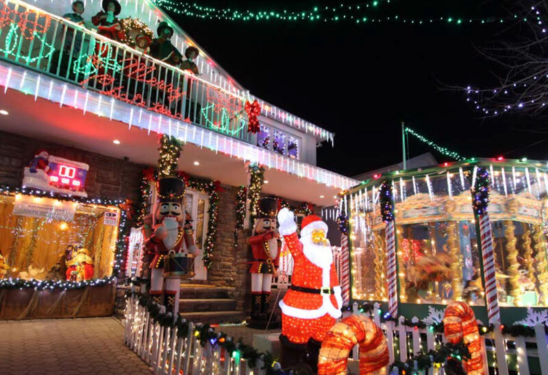 Joe Dimartino S Lights Of Hope Christmas Display On Staten Island