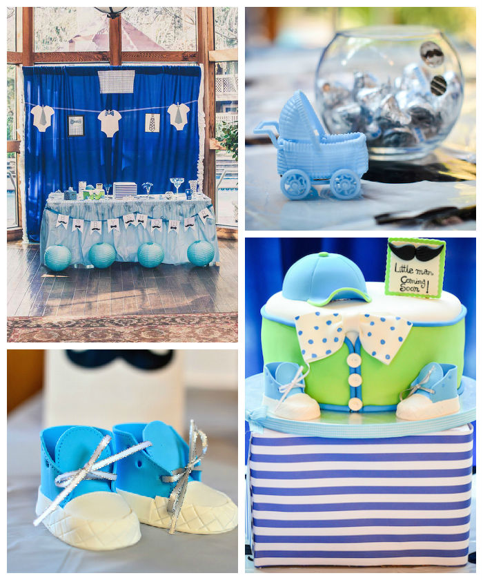 Kara S Party Ideas Little Man Mustache Baby Shower Kara S Party Ideas