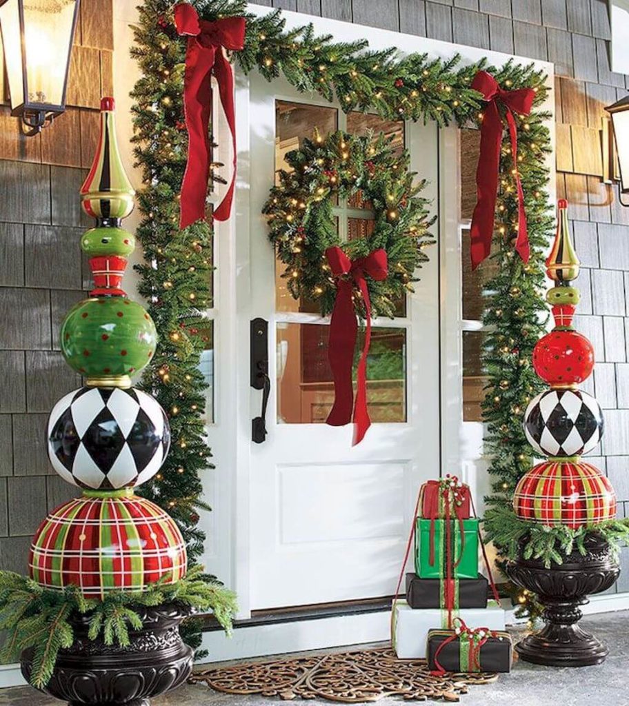 Lantern Set Of 3 Item 49112 Christmas Porch Decor Christmas Deco