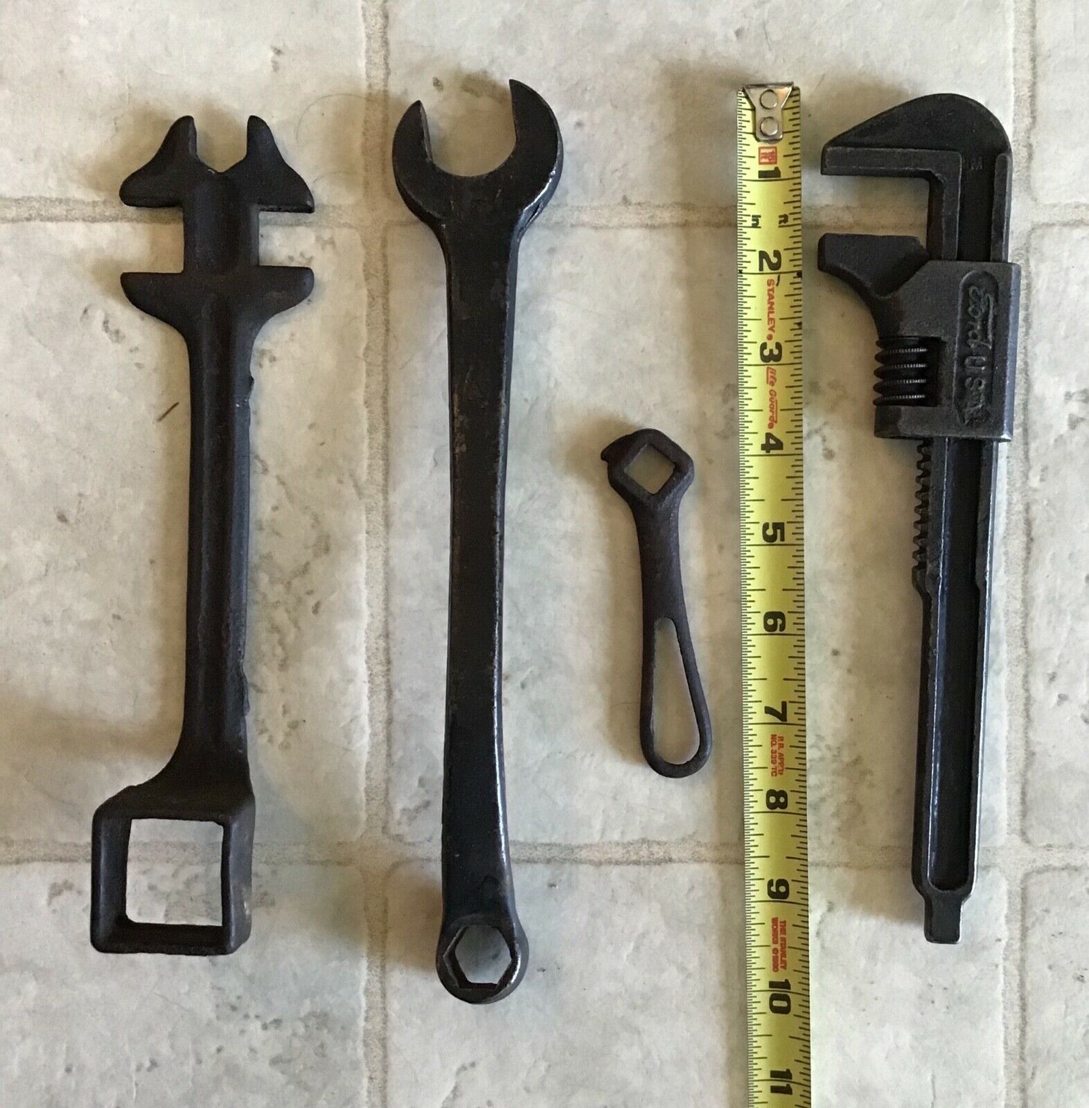 Large Set Of Ford Model T A Wrenches And Maintenance Tools Etsy