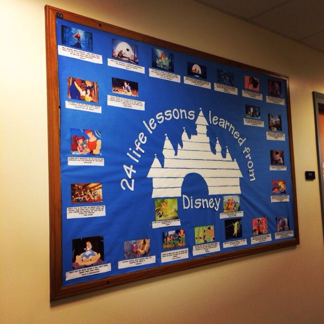 Lessons From Disney Bulletin Board Shows What One Can Learn From