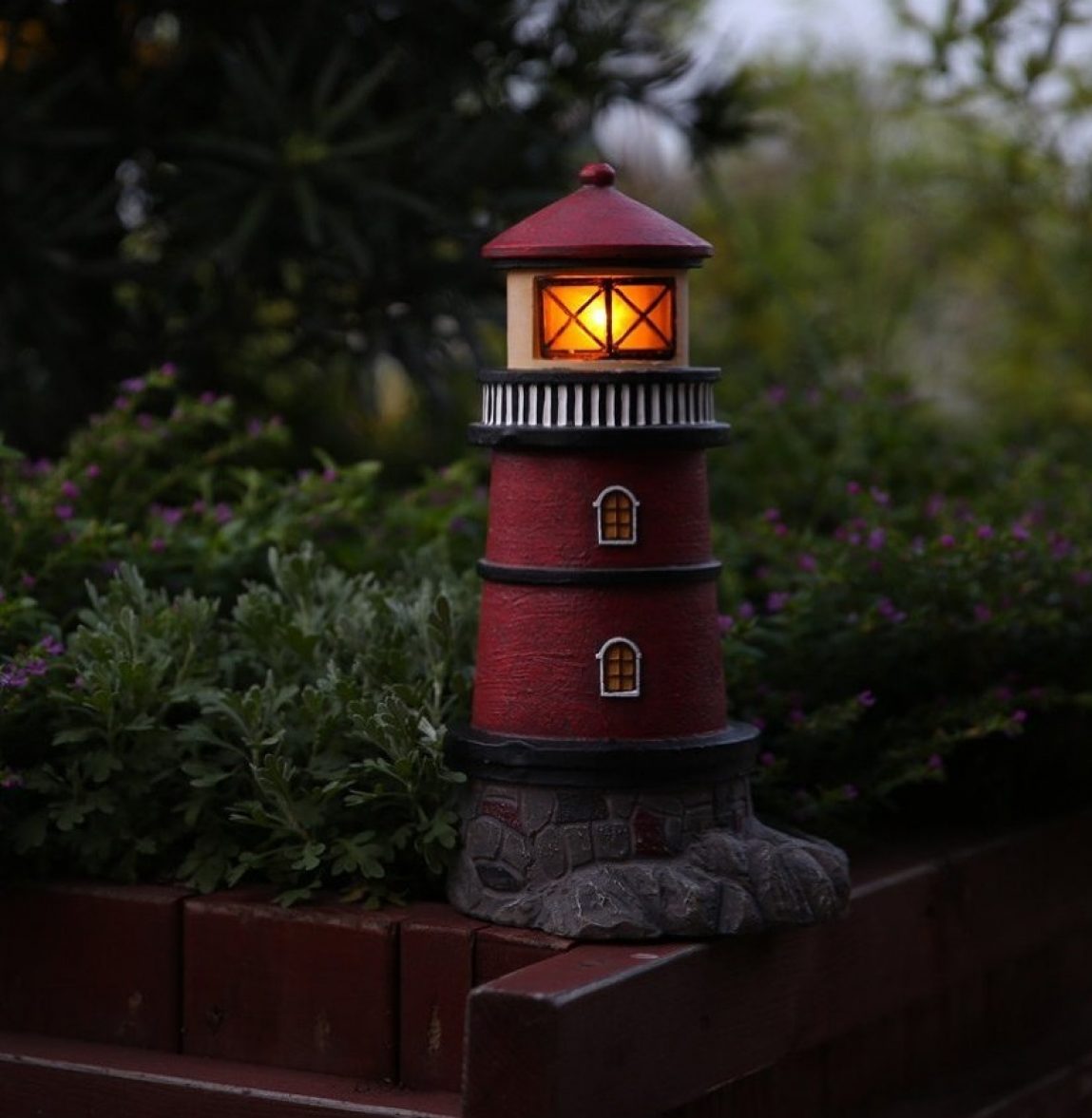 Light Up Lighthouse Statue Coastal Decor Light Light Up