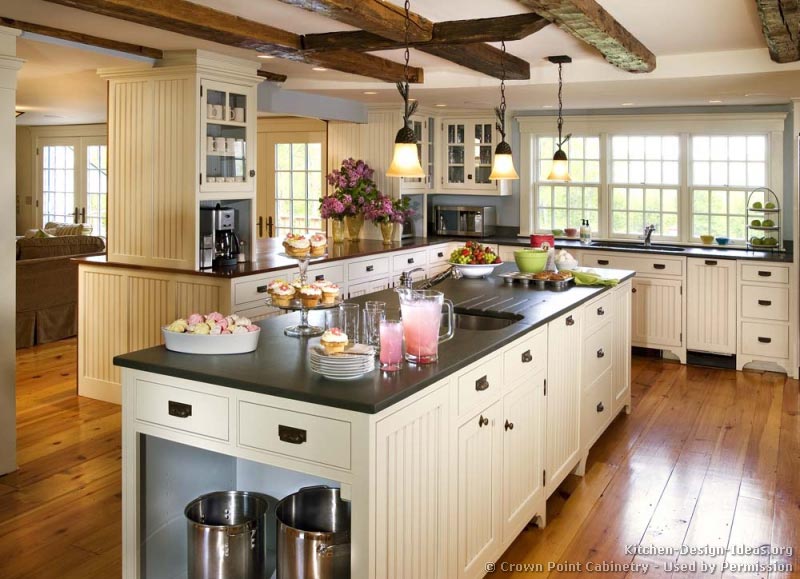 Look At Those Beams Gorgeous Kitchens Cool Kitchens Dream Kitchens Country Kitchens White