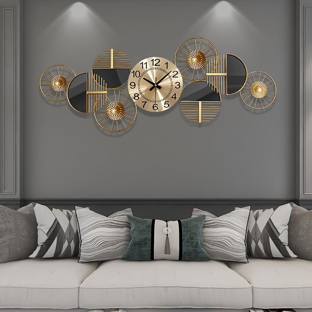 Luxury Wall Clock Living Room Clock Luxury Watch Home Decor Living