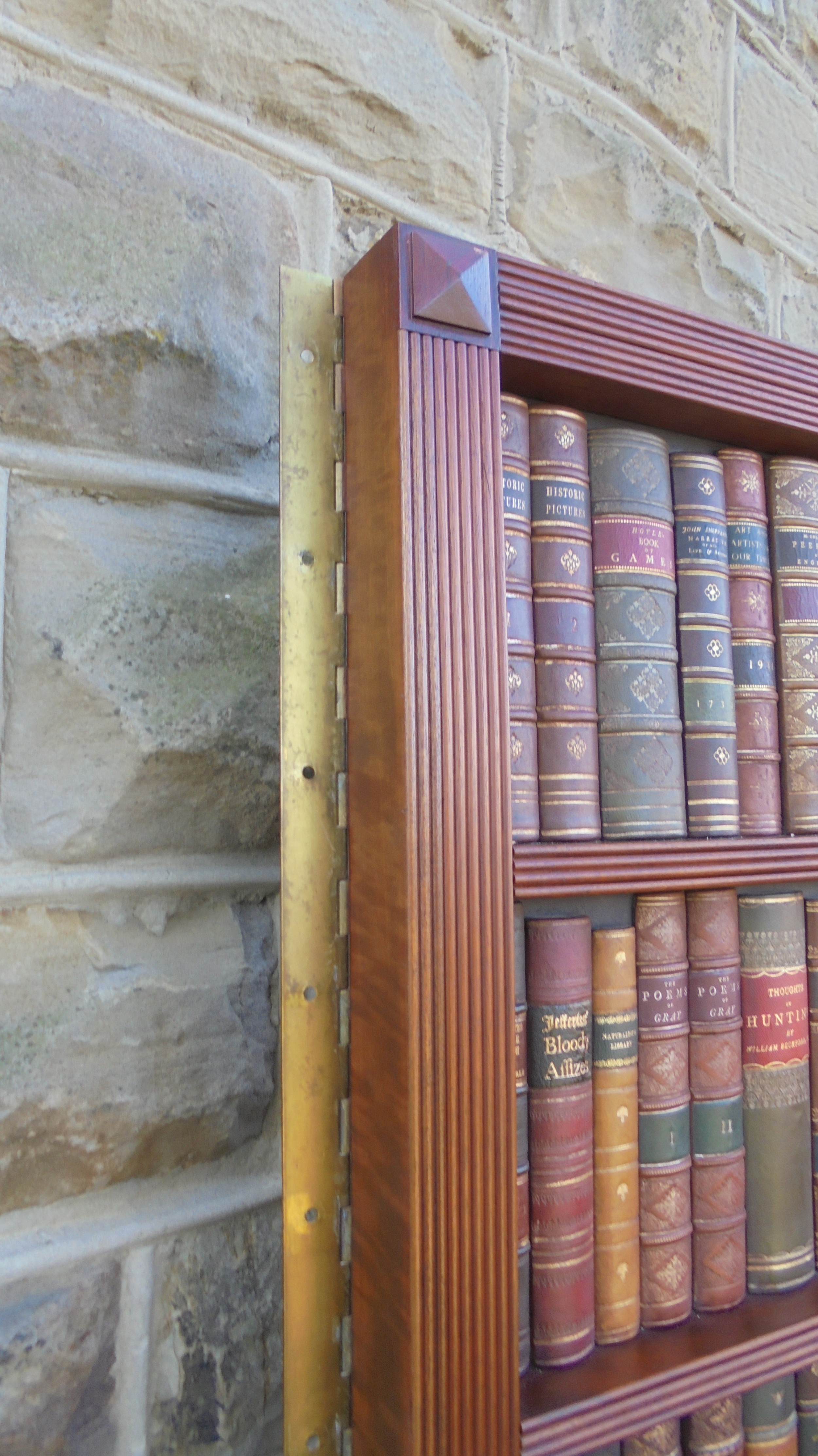 Mahogany Library Faux Bookcase Door 615232 Sellingantiques Co Uk