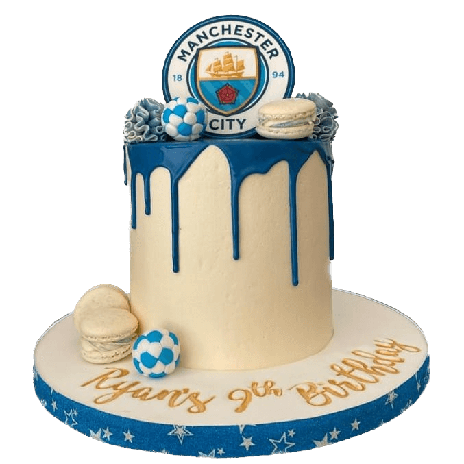 Manchester City Cake By Carolineevablack City Cake Cake Birthday