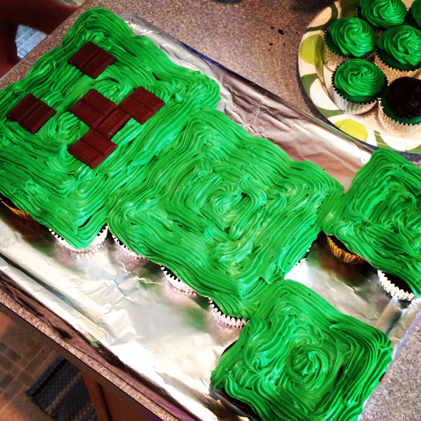 Minecraft Cake And Cupcakes Cakecentral Com