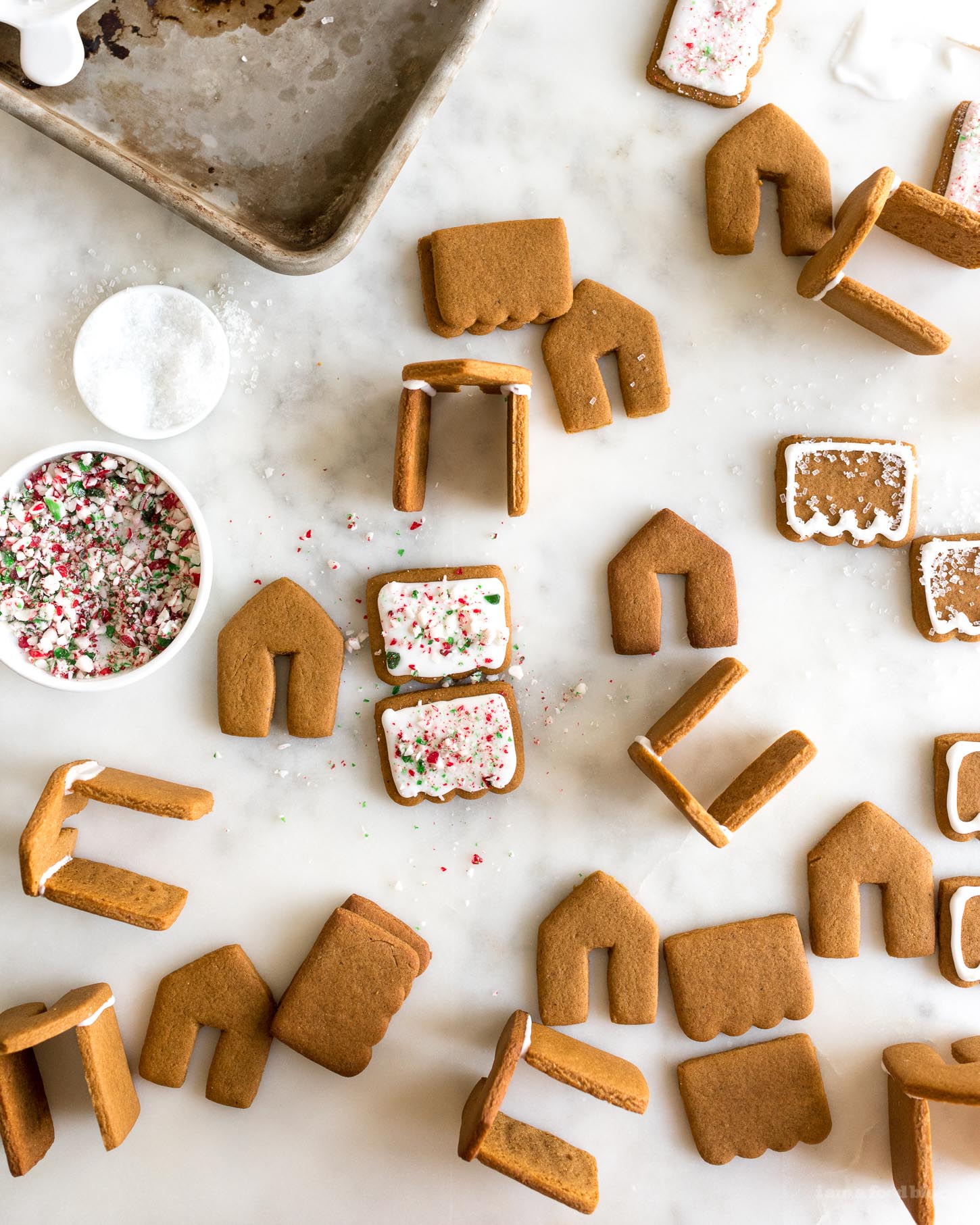 Mini Gingerbread Houses I Am A Food Blog I Am A Food Blog