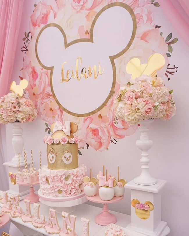 Minnie Mouse Birthday Decorations Pink Minnie Mouse Party Etsy Israel