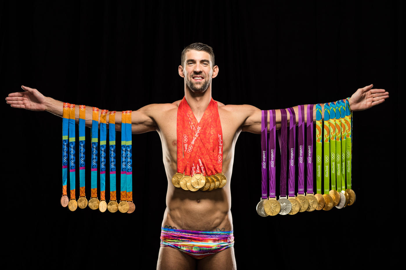 Most Decorated Olympic Athlete Ever Marches In His First Opening Ceremony