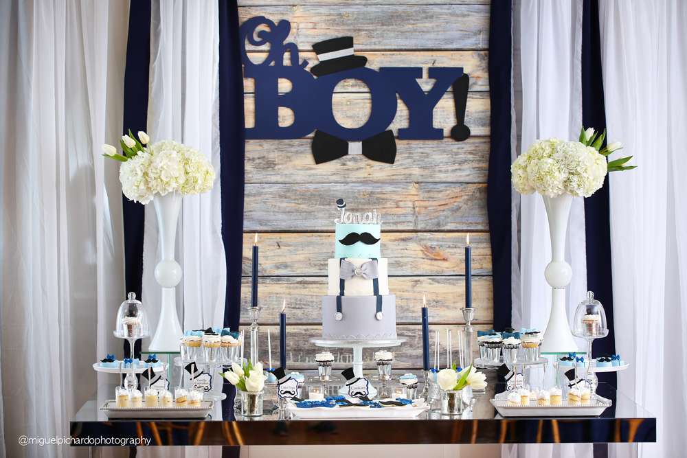 Mustache Baby Shower Ideas