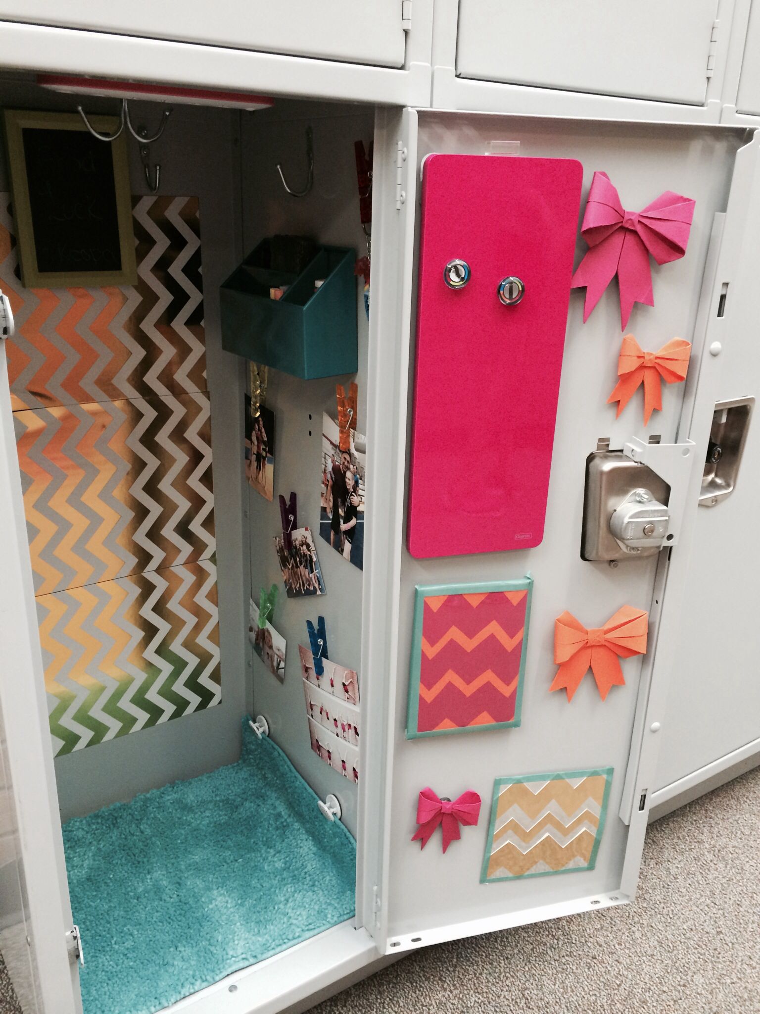 My Awesome Locker Cute Locker Ideas Football Locker Decorations