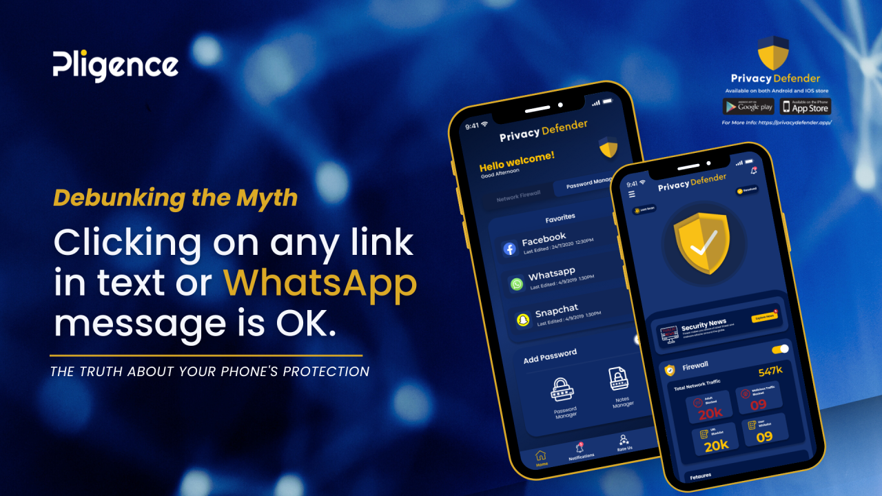 Myth 2 Clicking On Any Link In Text Or Whatsapp Message Is Ok