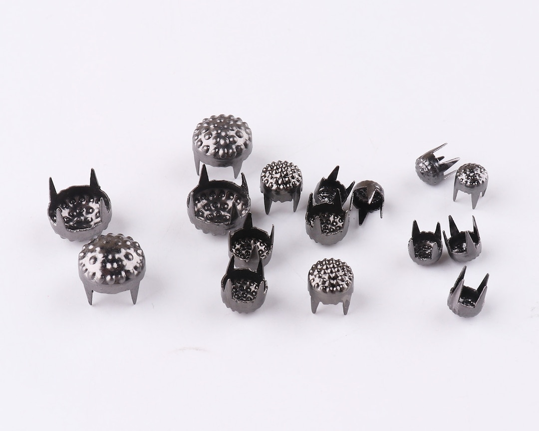 Nailheads Studs 9Mm100pcs Gunmetal Nailhead Decorative Etsy Uk