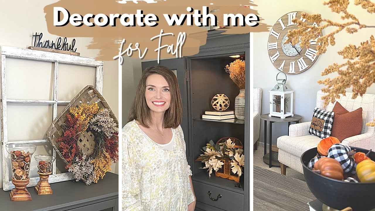 New Fall Decorate With Me 2022 Fall Decorating Ideas For Kitchen Amp Dining Room Youtube