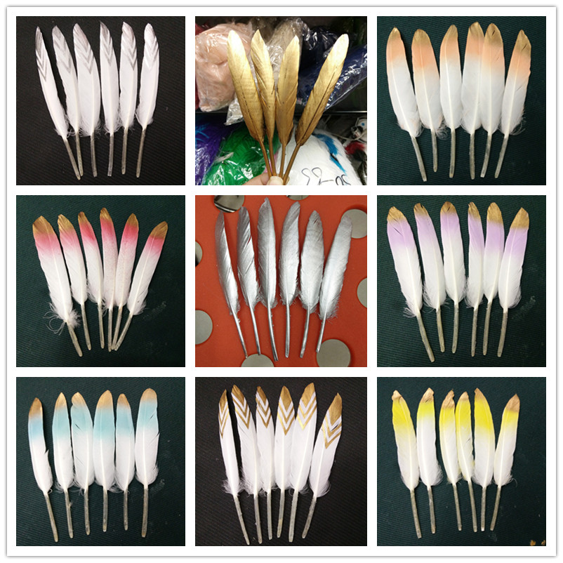 New Listing 14 Color Selection Dyeing Goose Feathers 500Pcs Lot