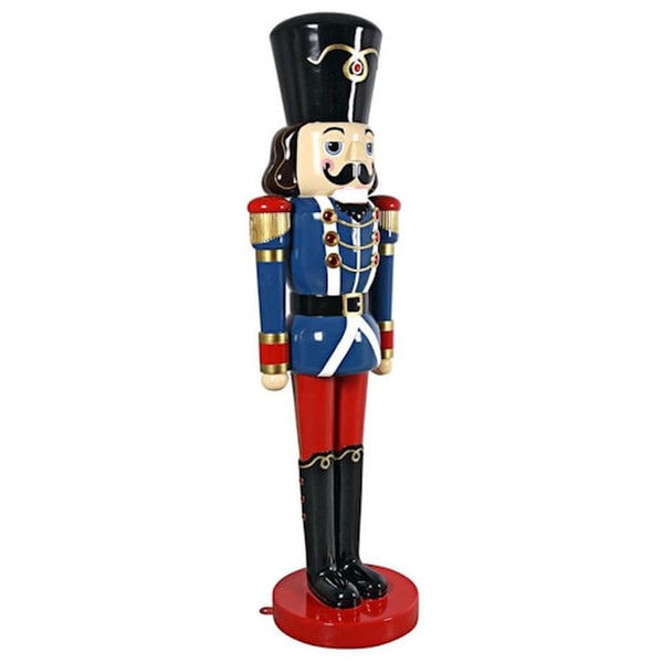 Nutcracker Soldier Statue 5 Lighted Musical 8 Songs Outdoor Christmas