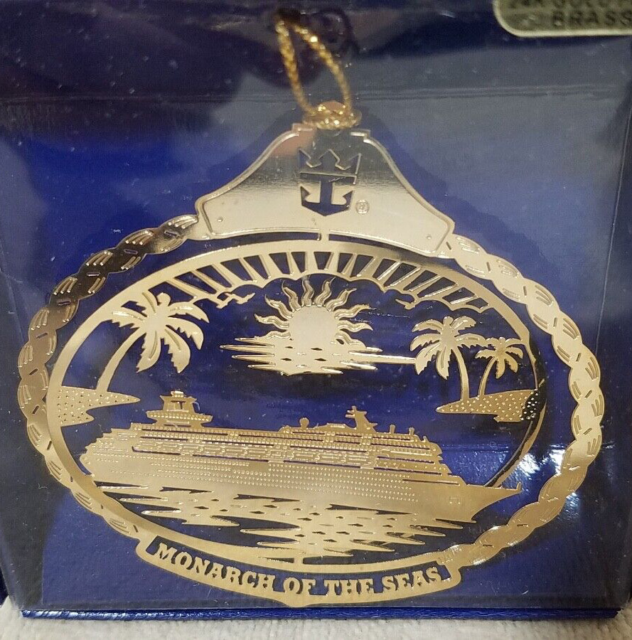 Official Royal Caribbean Anthem Of The Seas Ship Ornament Christmas