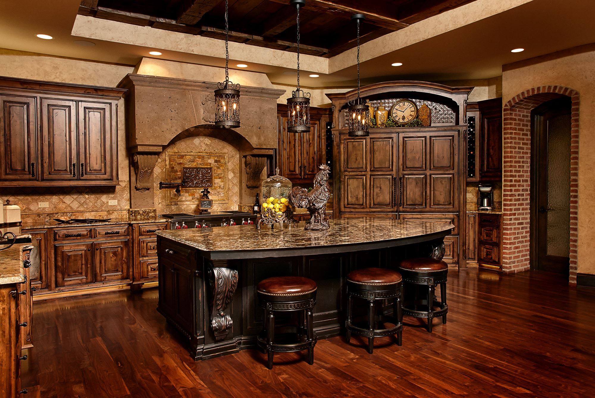 Old World Kitchen Tuscan Style Pinterest Cabinets Old World And