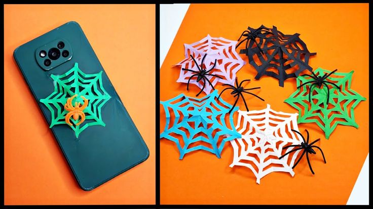 Paper Spider Web How To Make Paper Spider Web For Halloween Decorations