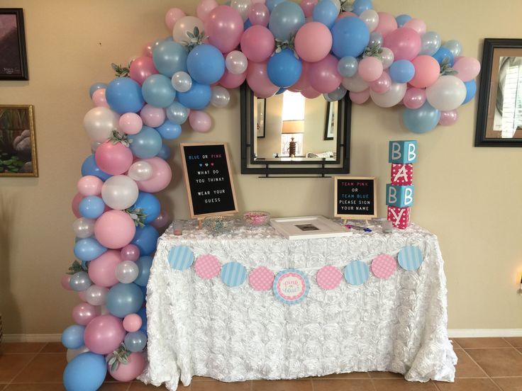 Party Decor Balloon Decor On Instagram Gender Reveal Dream