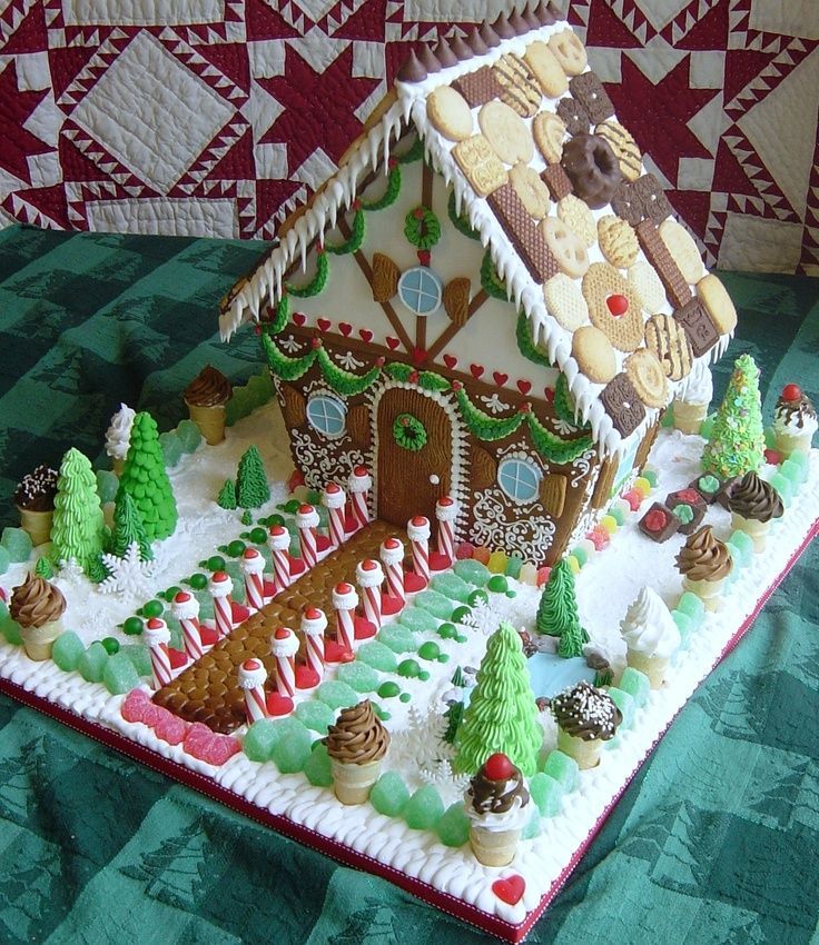 Pin On Gingerbread Houses Homemade Gingerbread House Gingerbread House Gingerbread House Cookies