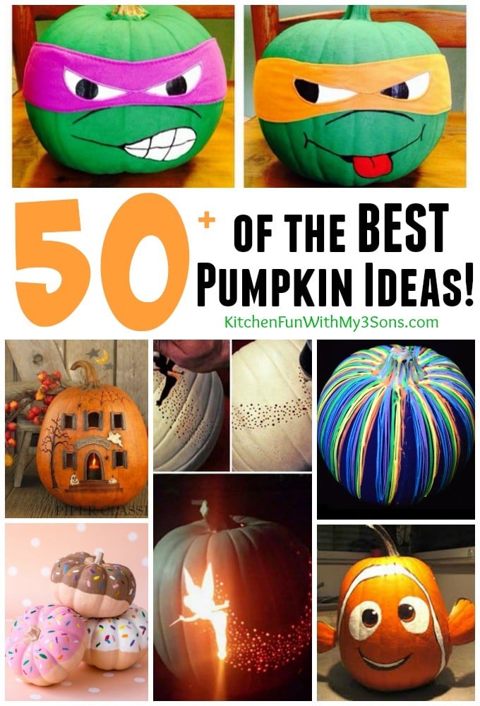 Pumpkin Decorating Ideas Kitchen Fun With My 3 Sons