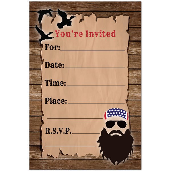 Redneck Party Invitation