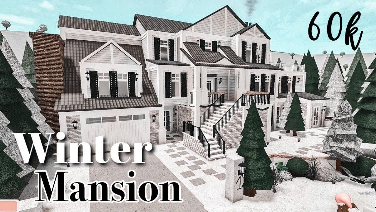 Roblox Bloxburg Winter Christmas Wonderland Part 3 Speedbuild