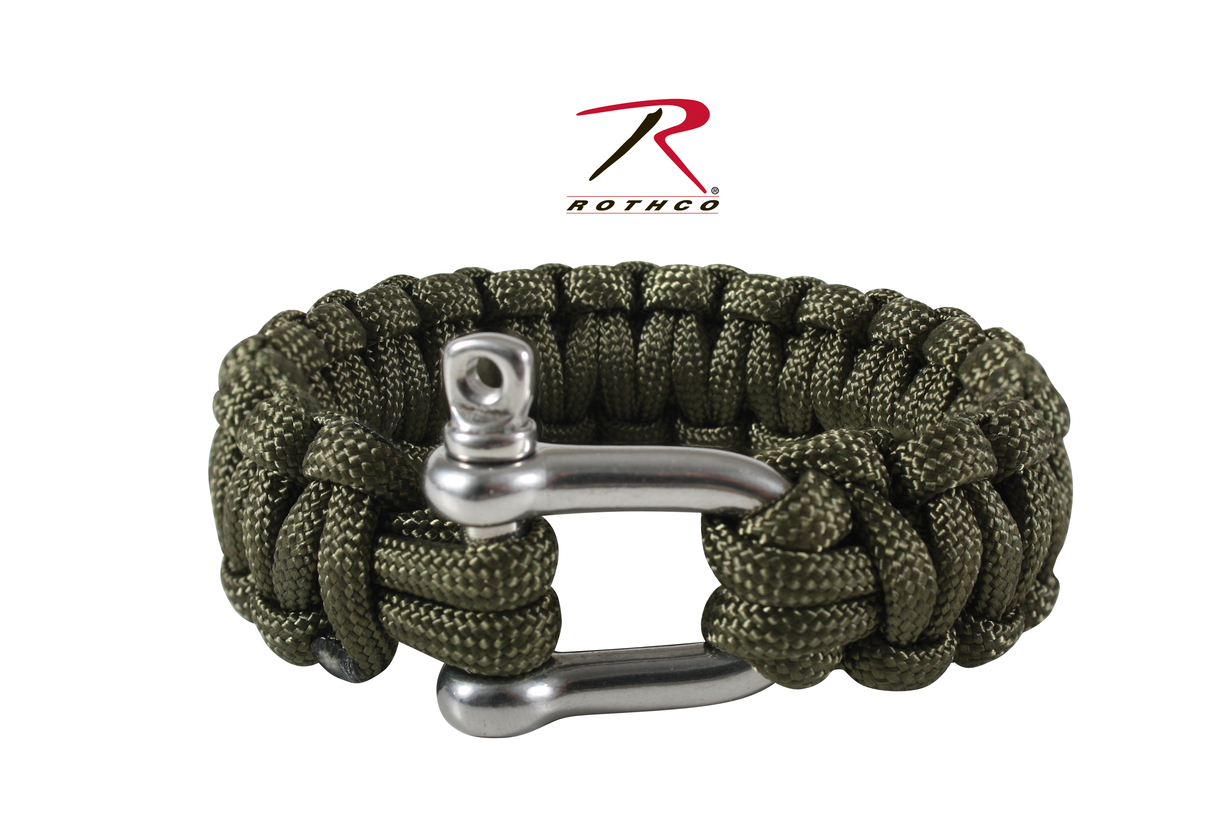 Rothco Paracord Bracelet With D Shackle