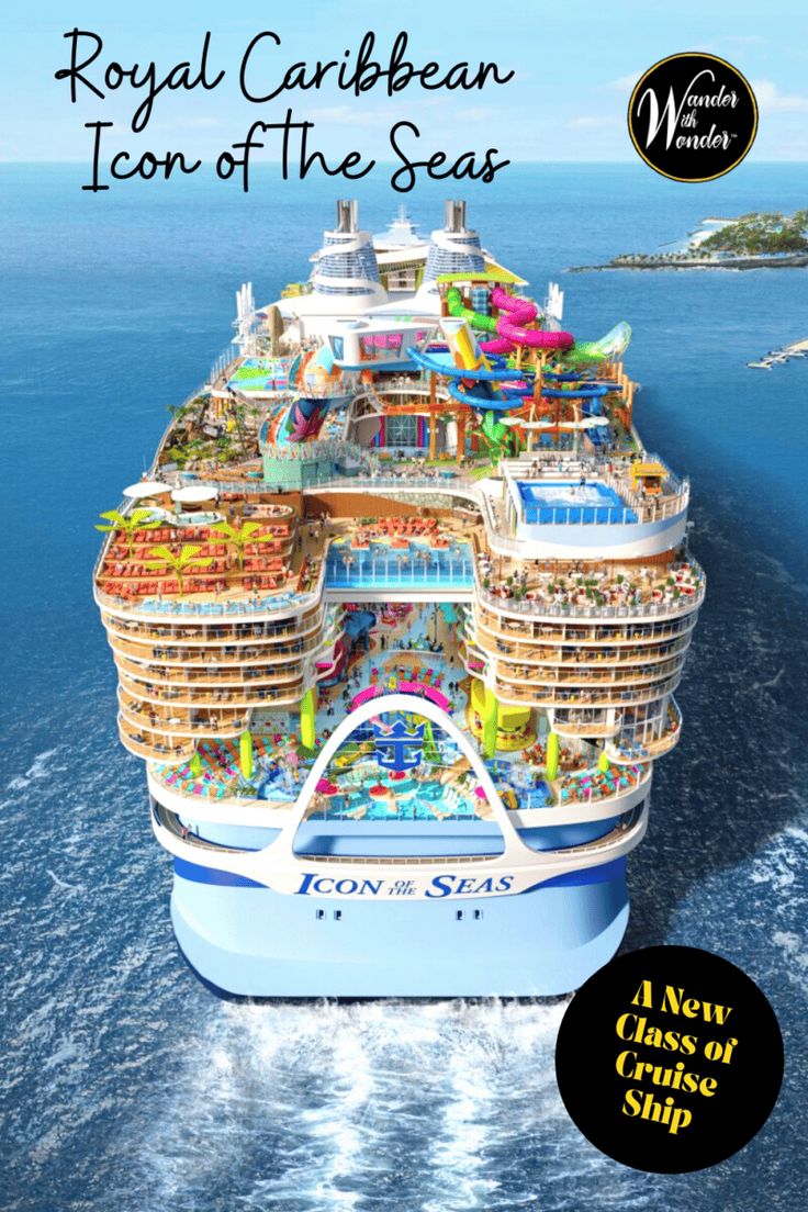 Royal Caribbean Icon Of The Seas A New Class Of Cruise Ship In 2023