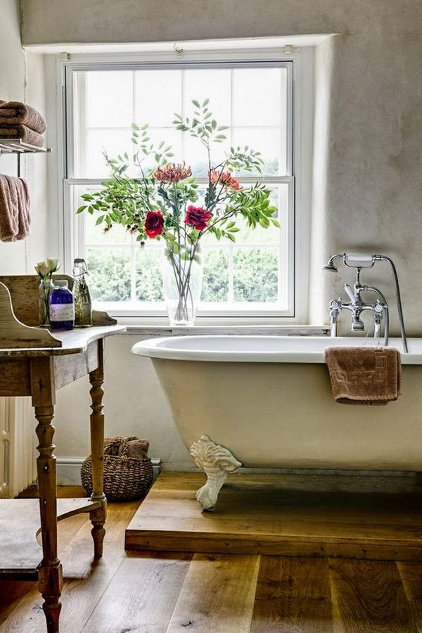 Rustic Farmhouse Bathroom Ideas Hative