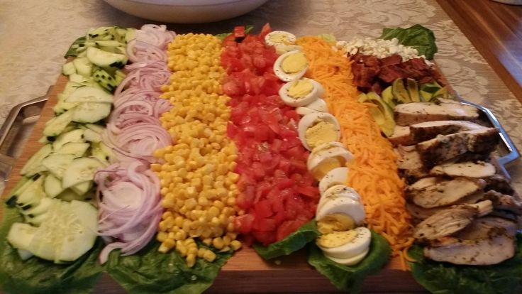 Salad Platter For The Family I Love Making These So Everyone Can