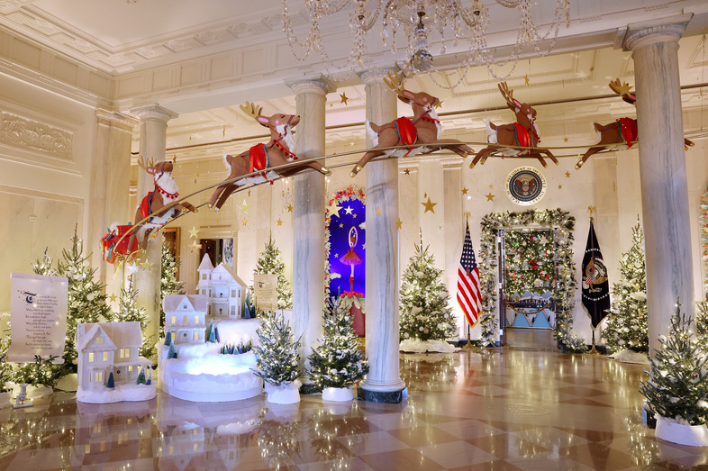 See The White House Christmas Decorations Through The Years