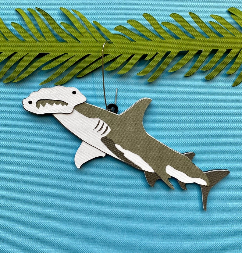 Shark Christmas Ornament Christmas Tree Christmas Etsy