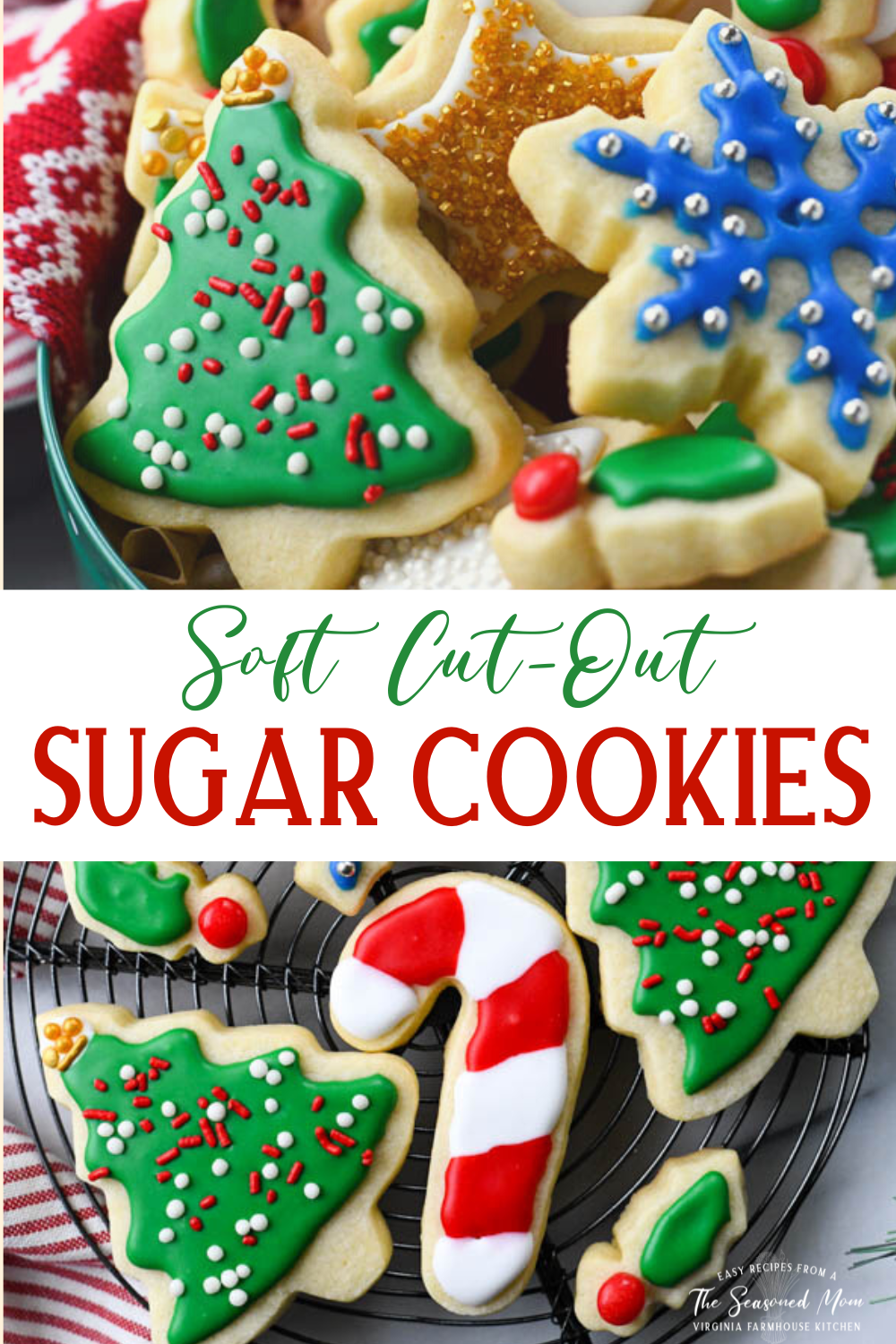 Sprinkle Cookies Soft Cut Out Sugar Cookies The Seasoned Mom