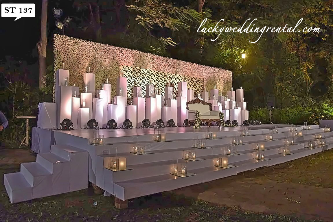 Stage Decorations Wedding Stage Rental Wedding Decor Rental Lucky