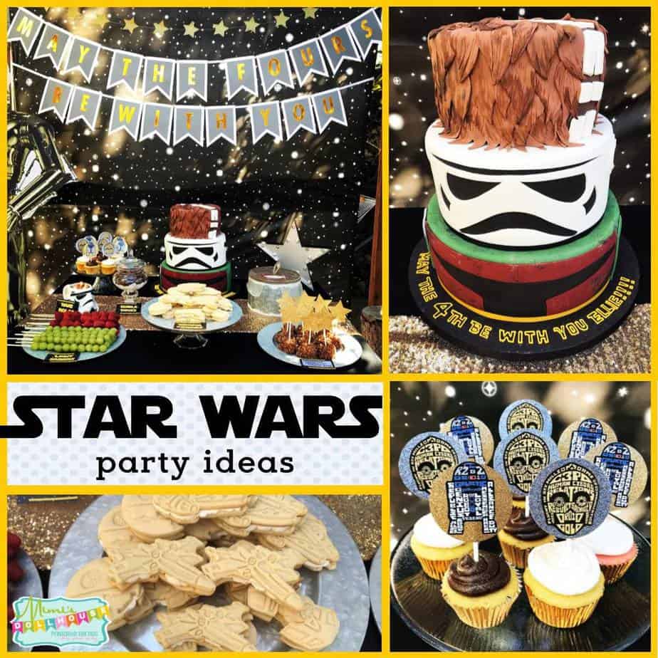 Star Wars Party Decorations For A 4Th Birthday Mimi Amp 39 S Dollhouse