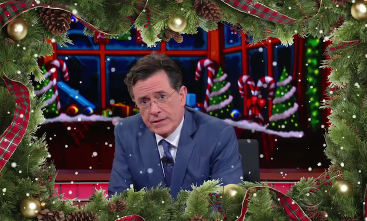 Stephen Colbert Pre Recorded Office Christmas Party Apologies For You